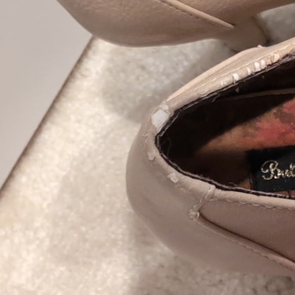 VTG mod cloth platform heels - Picture 5 of 8